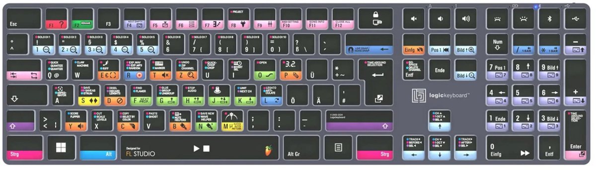 LogicKeyboard FL Studio Titan DE WIN - Apple accessoire