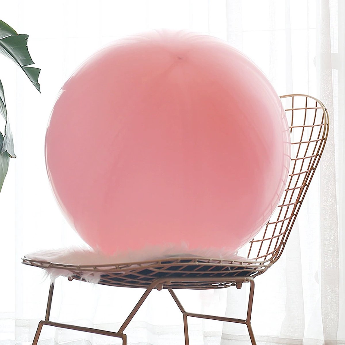 Roze Reuze Ballonnen - 8 Jumbo 36 Inch Roze Ballonnen voor Fotoshoot, Bruiloft, Babyshower, Verjaardagsfeest en Evenementdecoratie - Sterke Latex Grote Ronde Ballonnen - Helium Kwaliteit