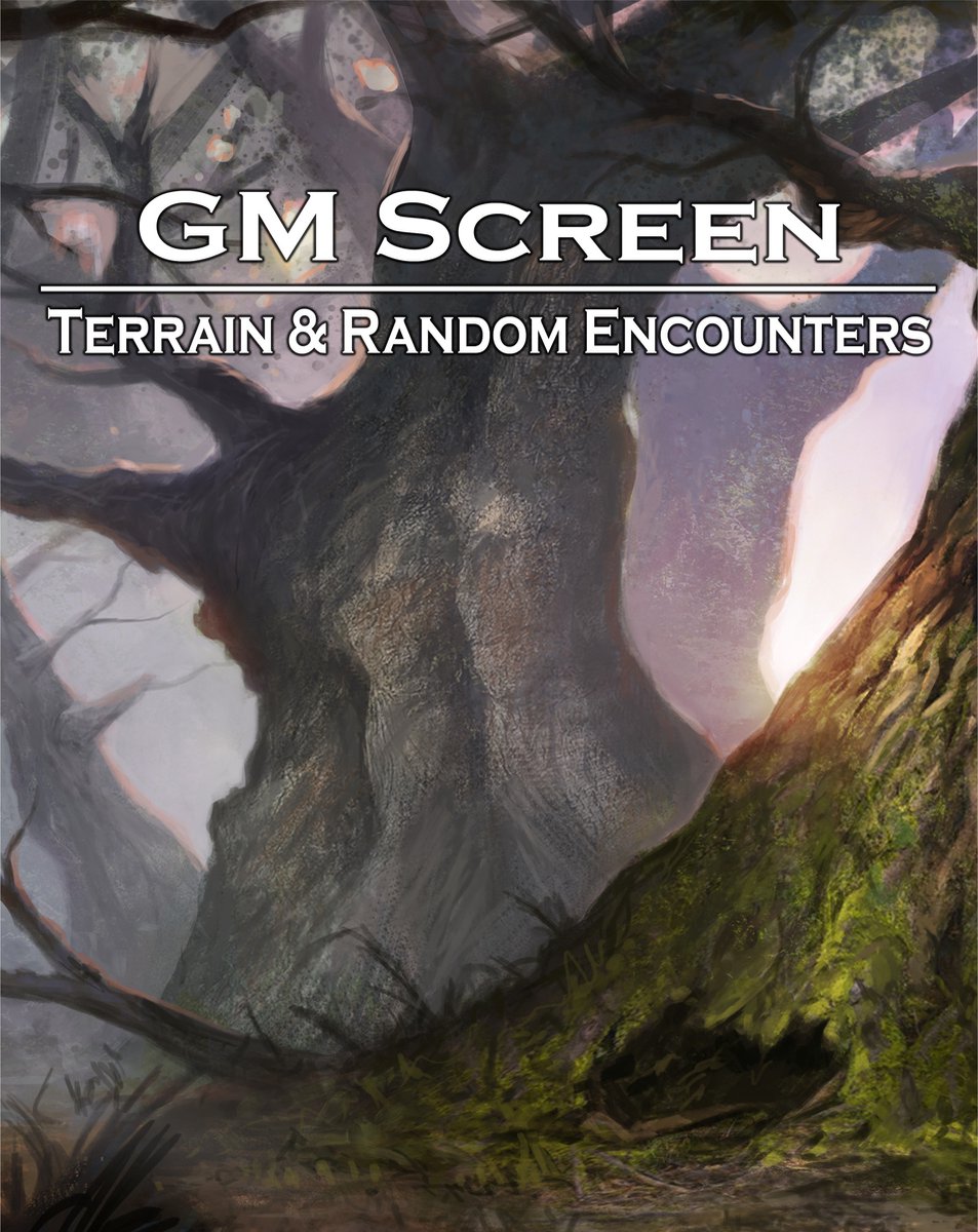 GM Screen Terrain & Random Encounters