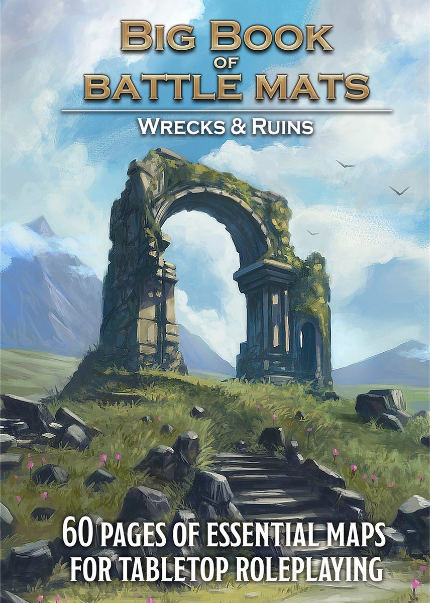 Big Book of Battle Mats Wrecks & Ruins