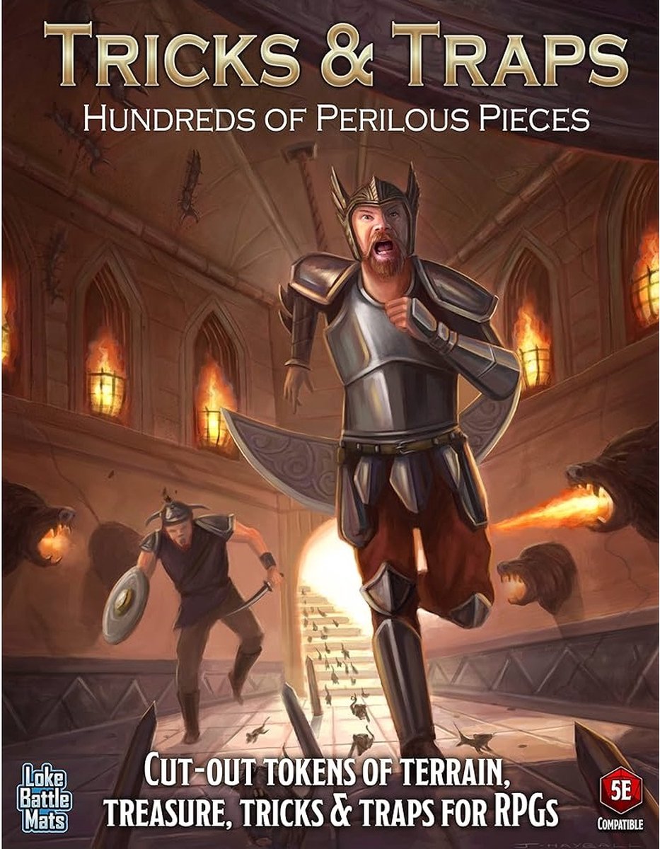 Tricks & Traps Cut Out Tokens (EN)