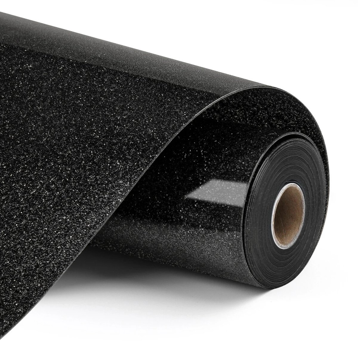 LOKLiK Flexfolie Glitter - Zwart - 30,5 x 90 cm