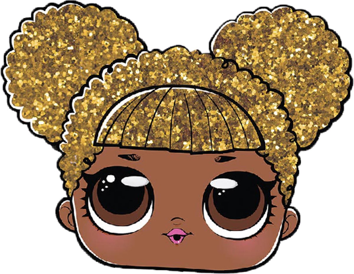 Kartonnen Queen B LOL Surprise™ masker - Verkleedmasker