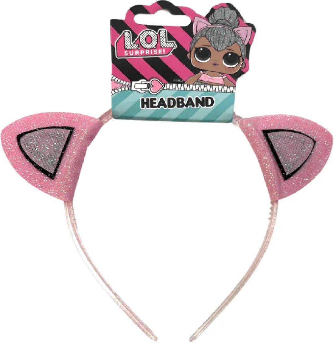 LOL Surprise roze hoofdband meisje - Carnaval - Feest - Party - Cute - Kawaii