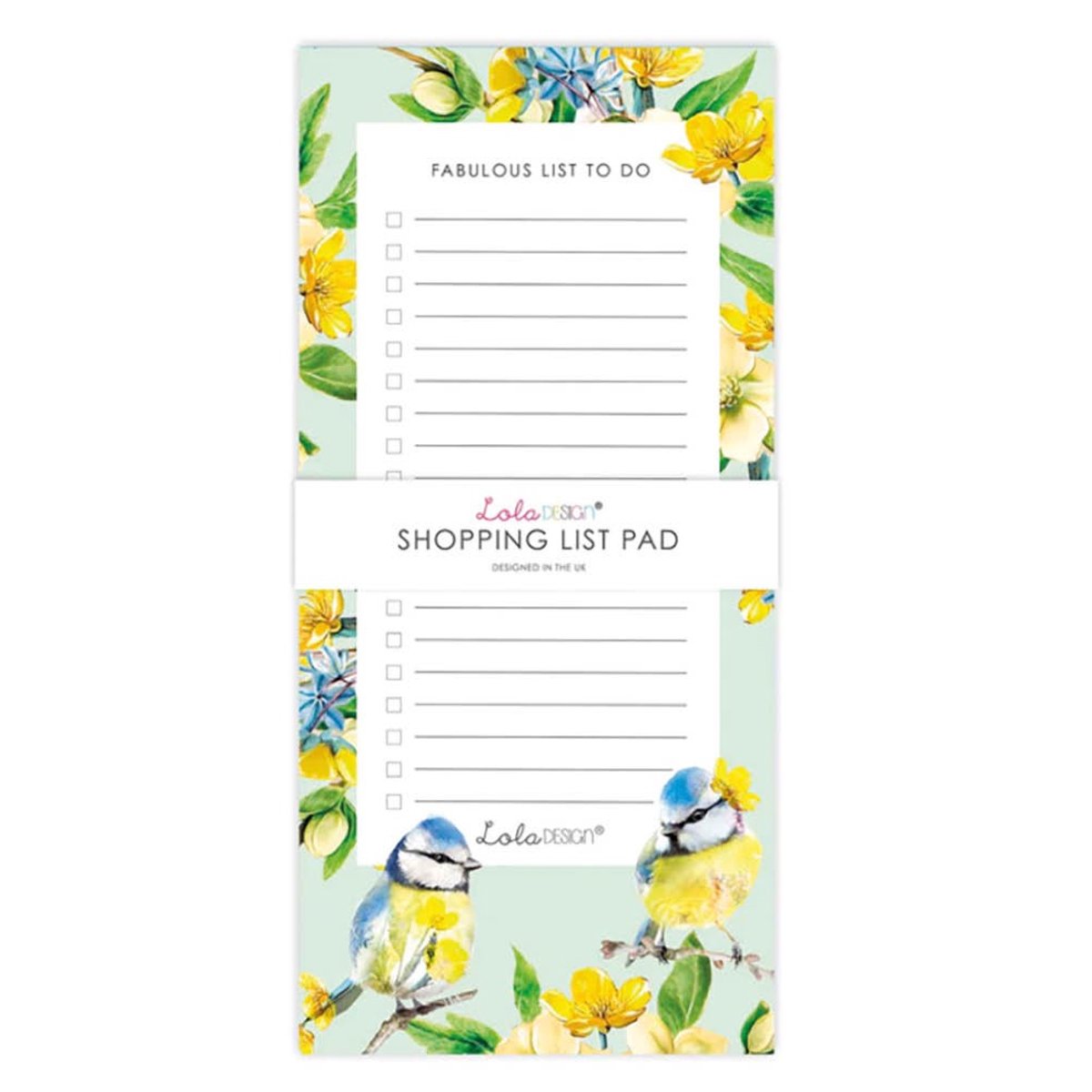 Notitieblok - Afscheurbaar - Bij - 10x21 cm