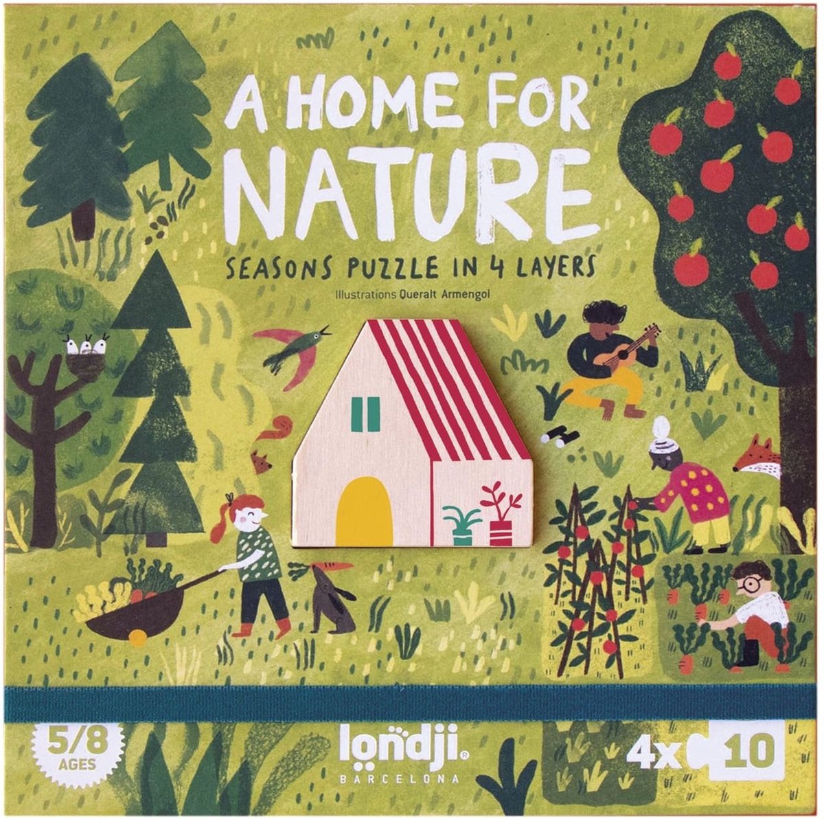 A Home for nature (3+) puzzel - Londji