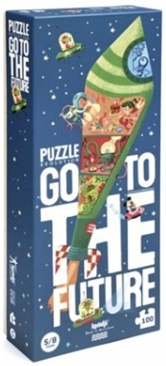 Go to the future puzzel 5+ jaar - Londji