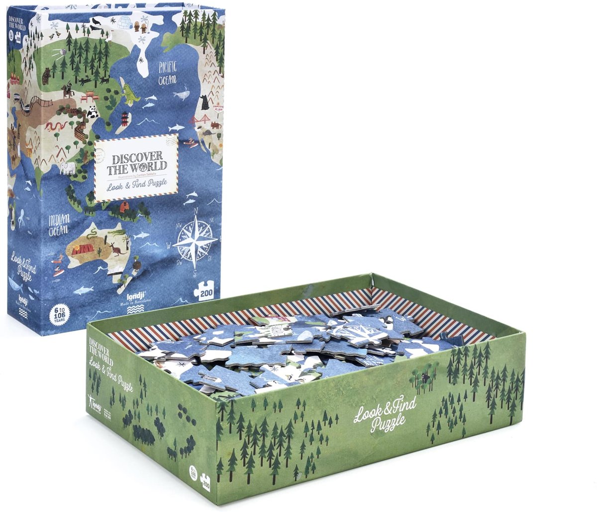 Londji Ontdek de wereld puzzel