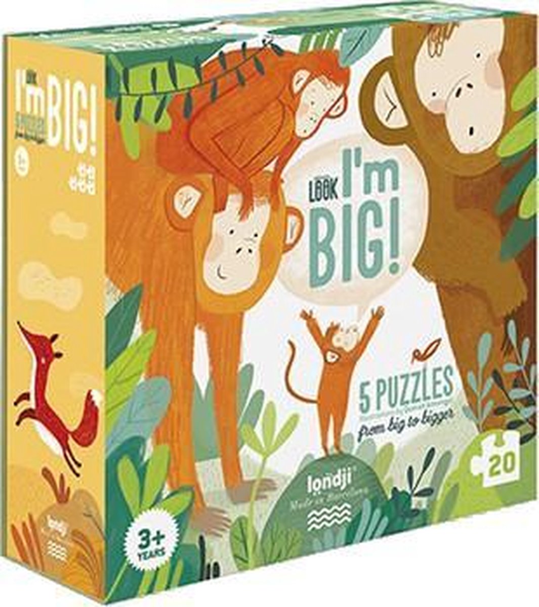 Look Im big puzzel (3+) - Londji