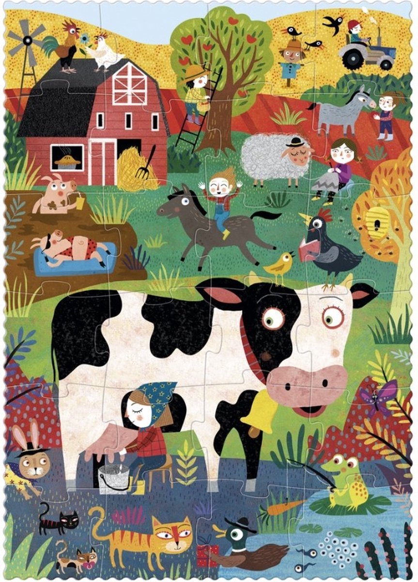 My little farm pocketpuzzel 3+ jaar - Londji