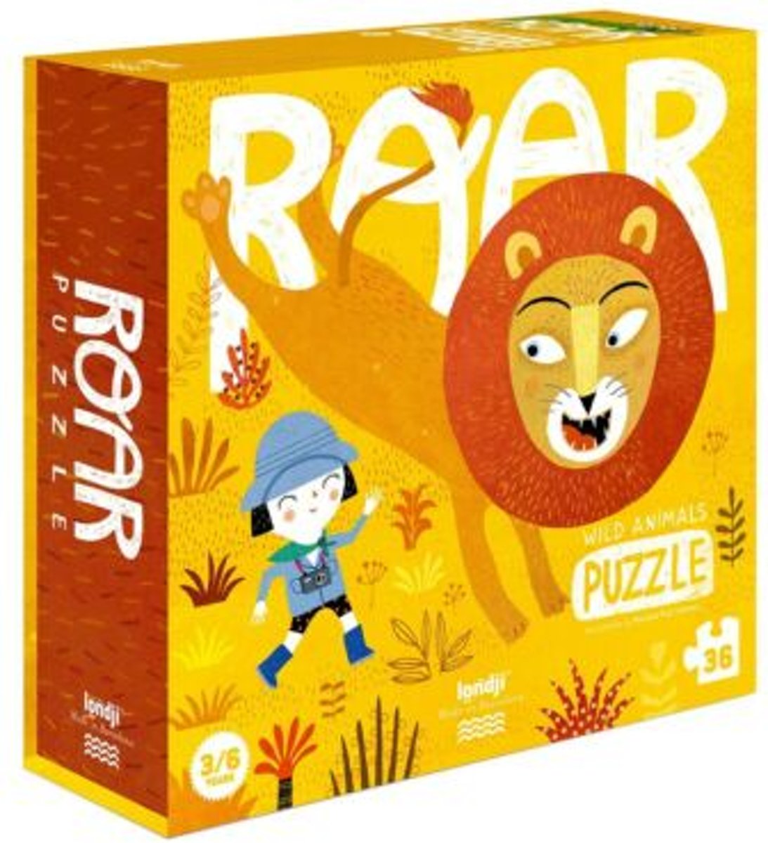 Puzzel leeuw roar 3+ jaar - Londji