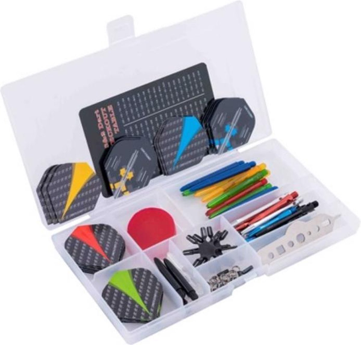   Darts-set Junior Staal 141-delig