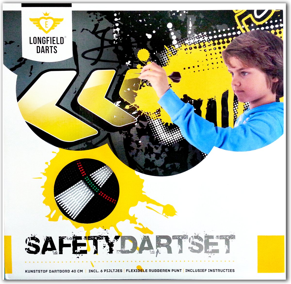 Longfield Darts Safety Dartset Dartbord