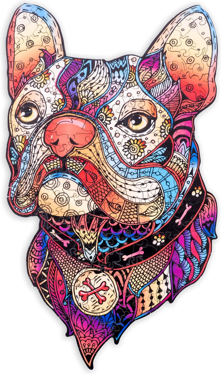 Houten puzzel Hond A3 formaat