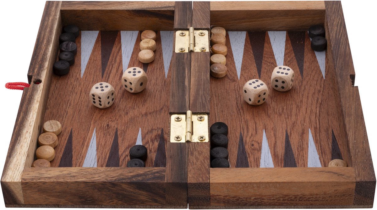 Schaak/backgammon - Opklapbaar - Small - Longfield
