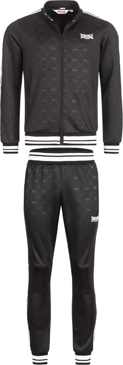 Lonsdale Training Suit Ashwell Black - Maat: M