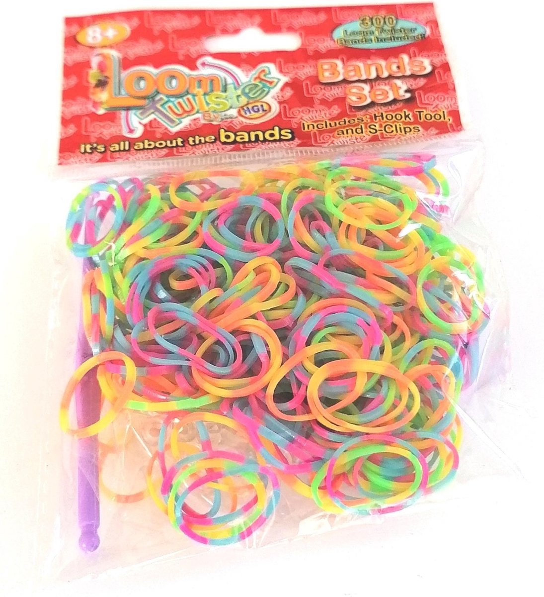 Loom Twister Loombandjes Twister Junior Rubber 313-delig