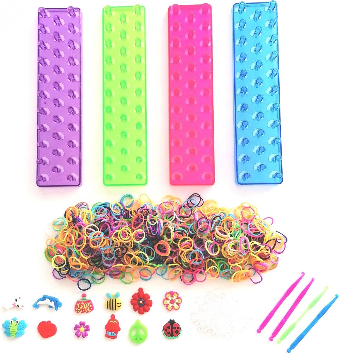 Loom Twister Loombands Startersset Junior Rubber 868-delig