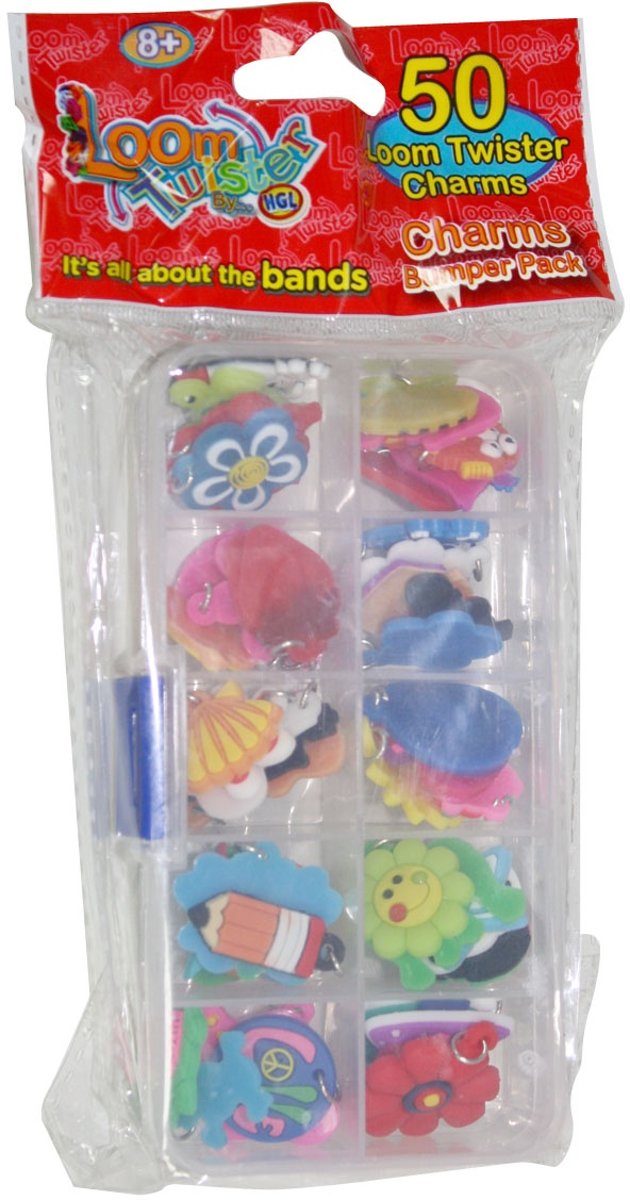 Loom Twister Loomhangers 50 Stuks Multicolor