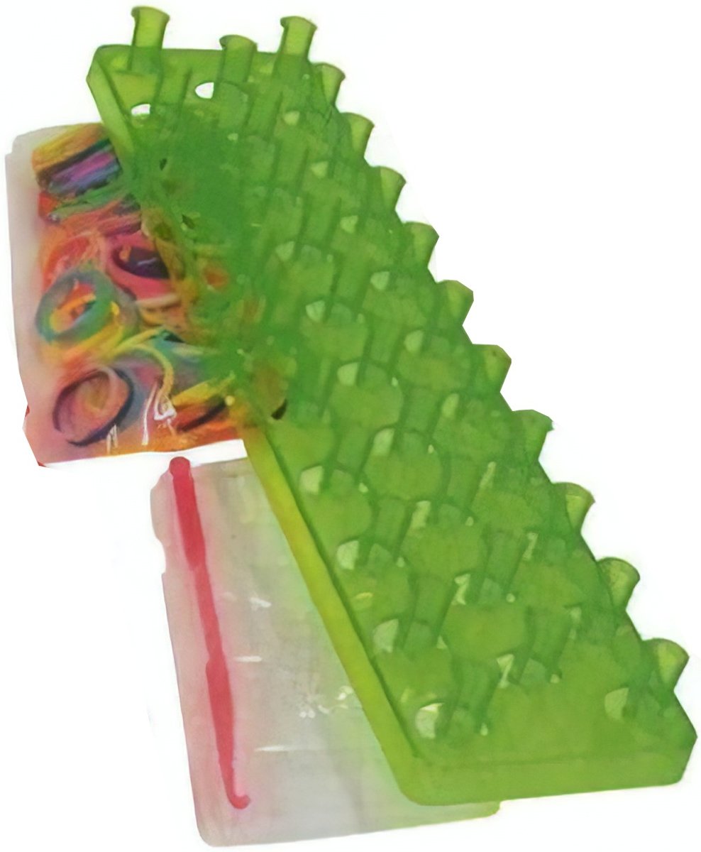 Loom Twister Trainer Pack Loombandjes 200 Stuks Groen