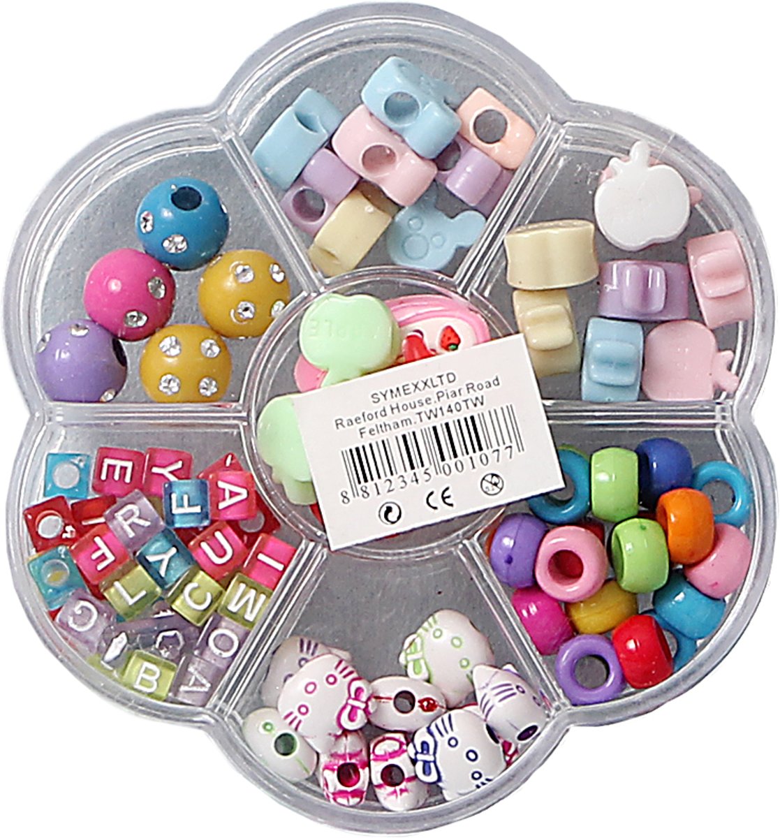 Loom Bands - Accessoires - Kralen En Letterkralen Sorteerdoos