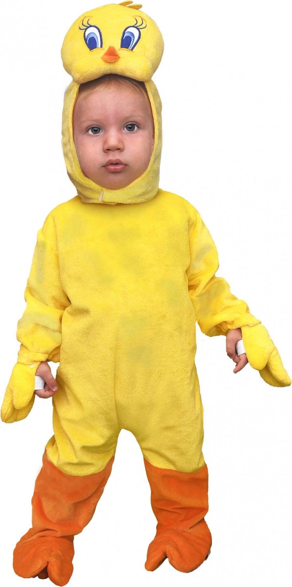 Looney Tunes Verkleedpak Tweety Junior Katoen Geel Maat 86