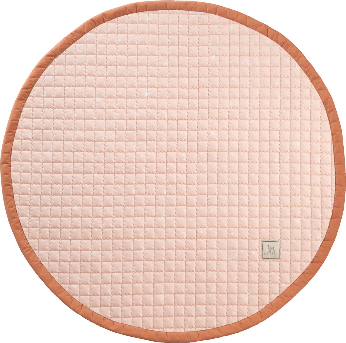 Love by Lily - groot rond speelkleed - Rosy Sky - 140cm