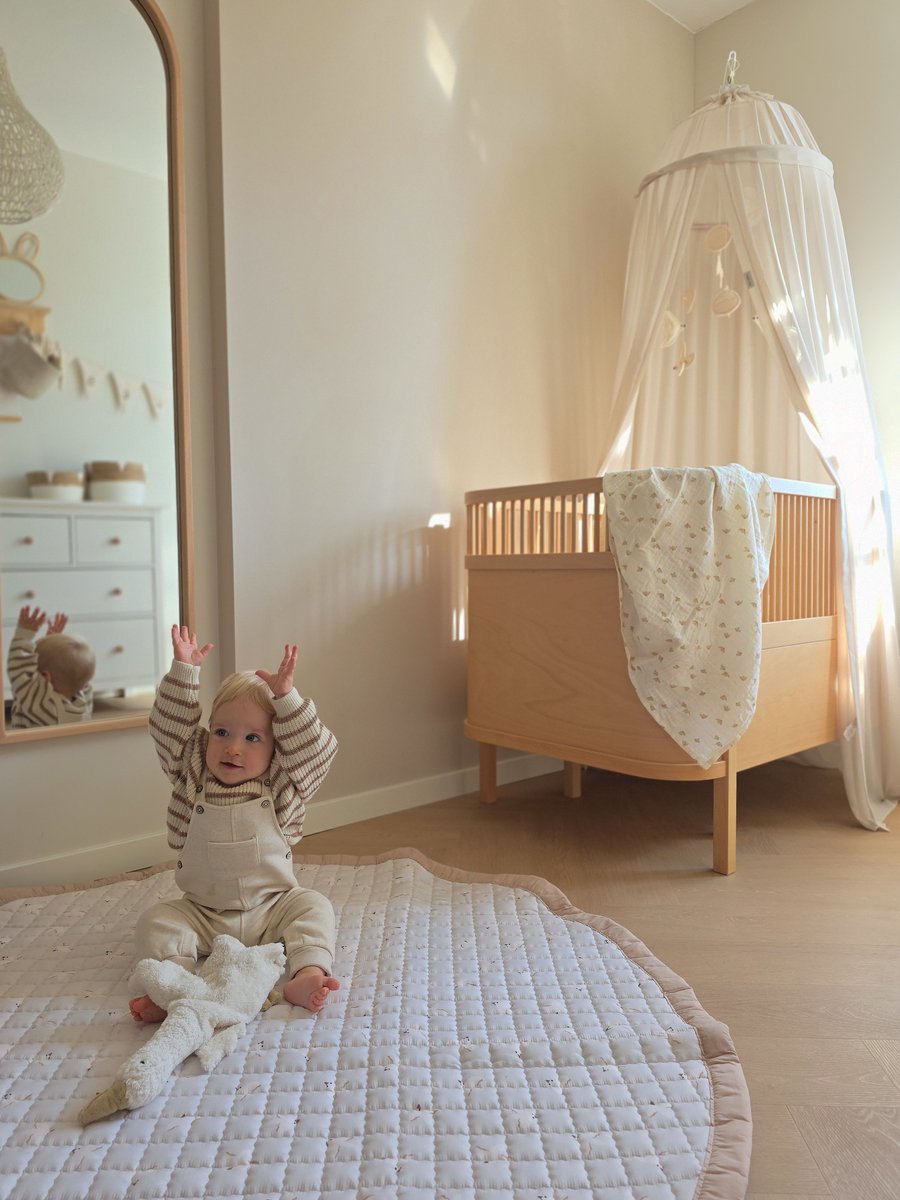 Love by Lily - Speelkleed Birds rond - 140cm