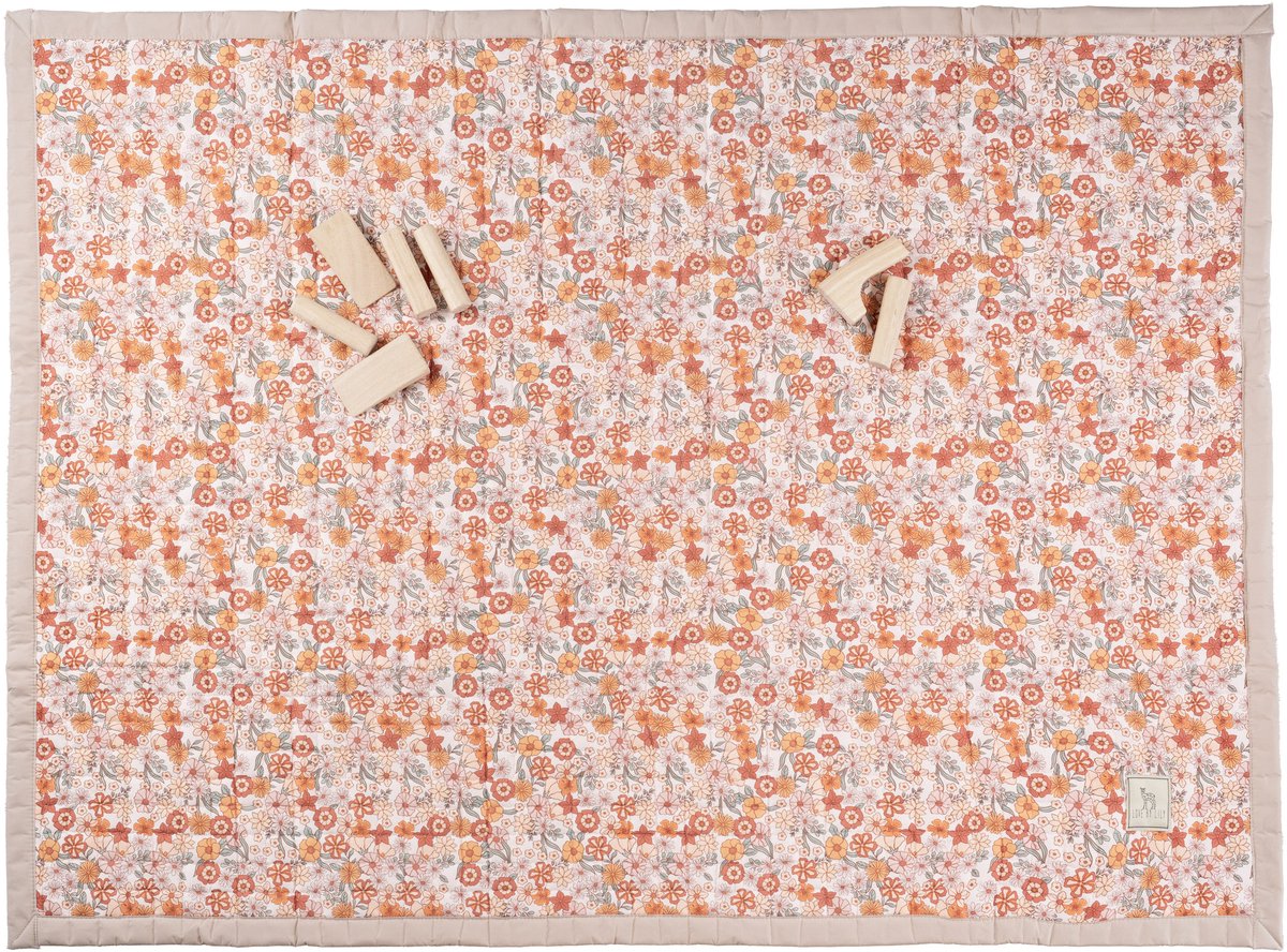 Love by Lily - Speelkleed Flowerfarm - 150x120cm