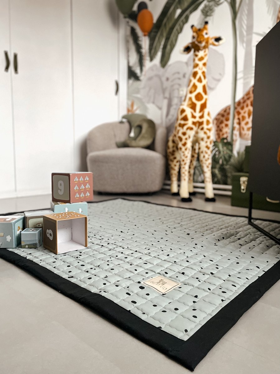 Love by Lily - groot speelkleed - Winter Moss - 200x150cm