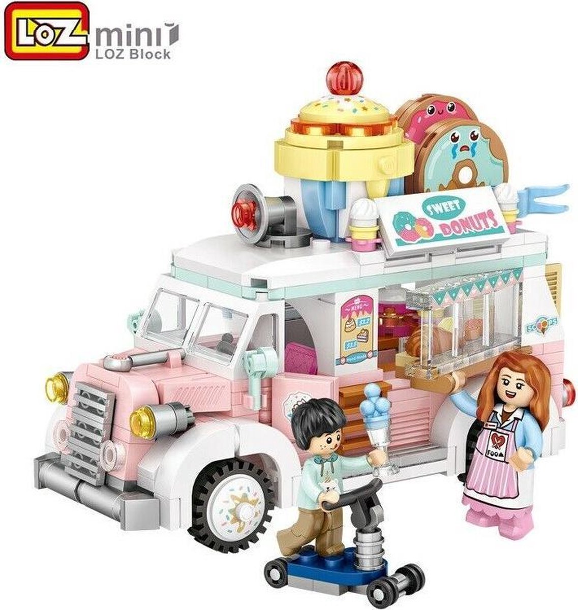 mini foodtruck donuts