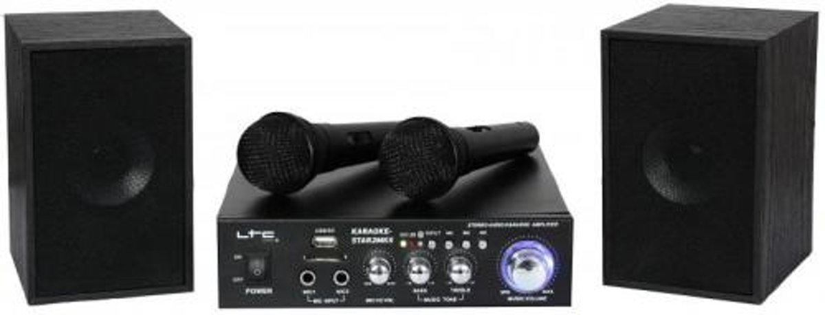 LTC Audio Karaoke set met USB/SD & Bluetooth