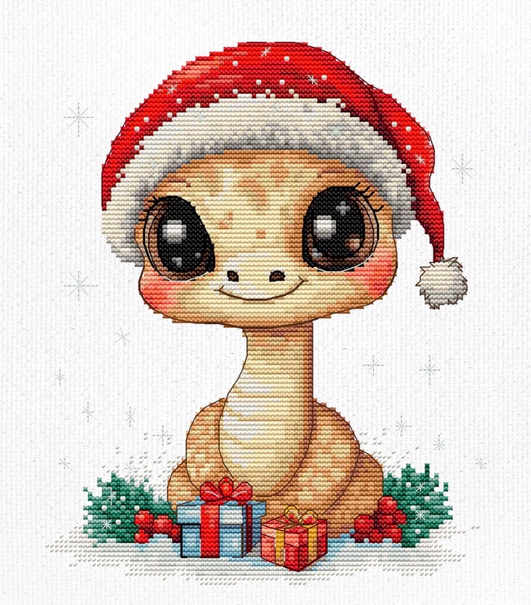 Borduurpakket Luca-S - Christmas Gifts - Kerstkadootjes - B1419