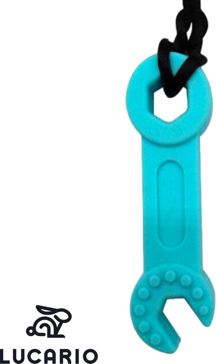 Bijtketting - Kauwketting  Handige Ivan - Blauw