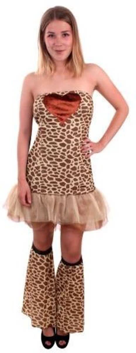 Giraffe kostuum voor dame MT 34-36