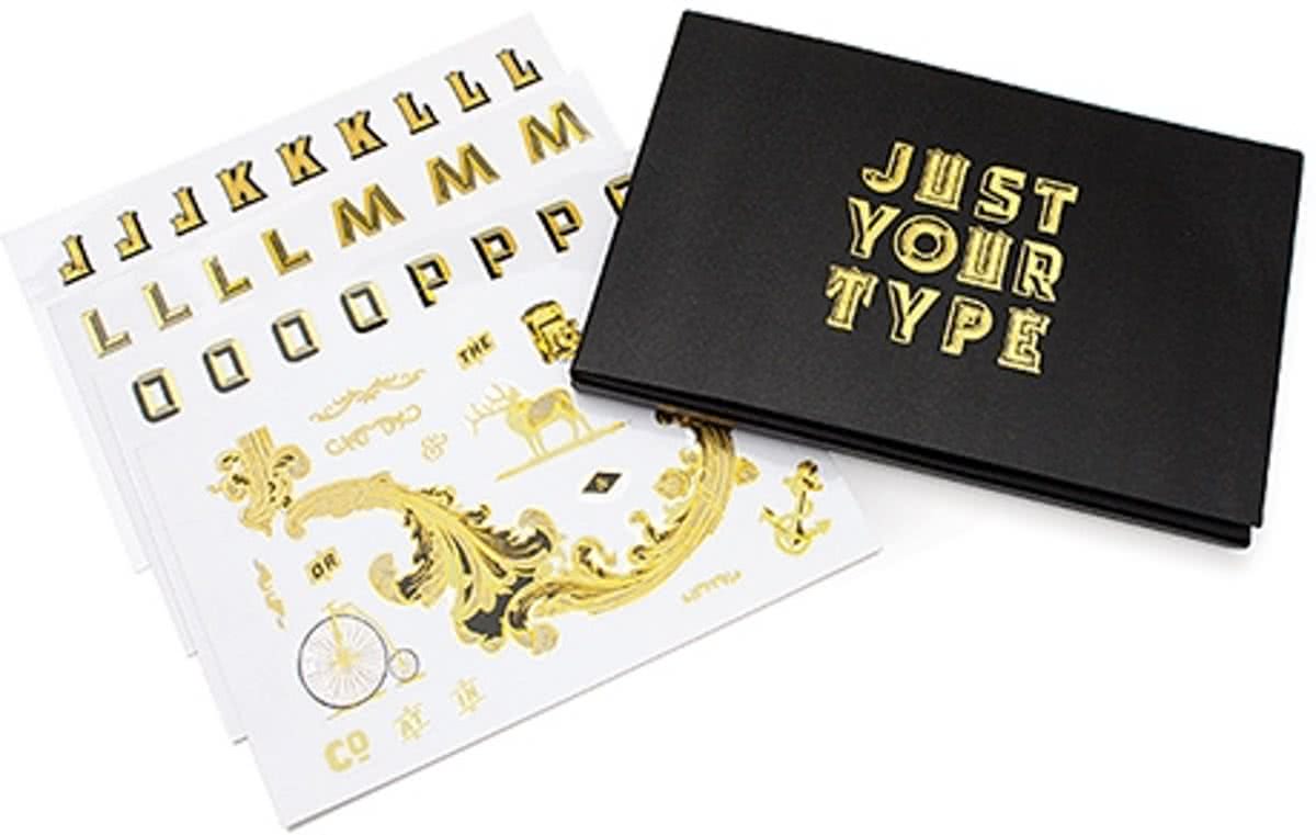 Stickerboek Just your type
