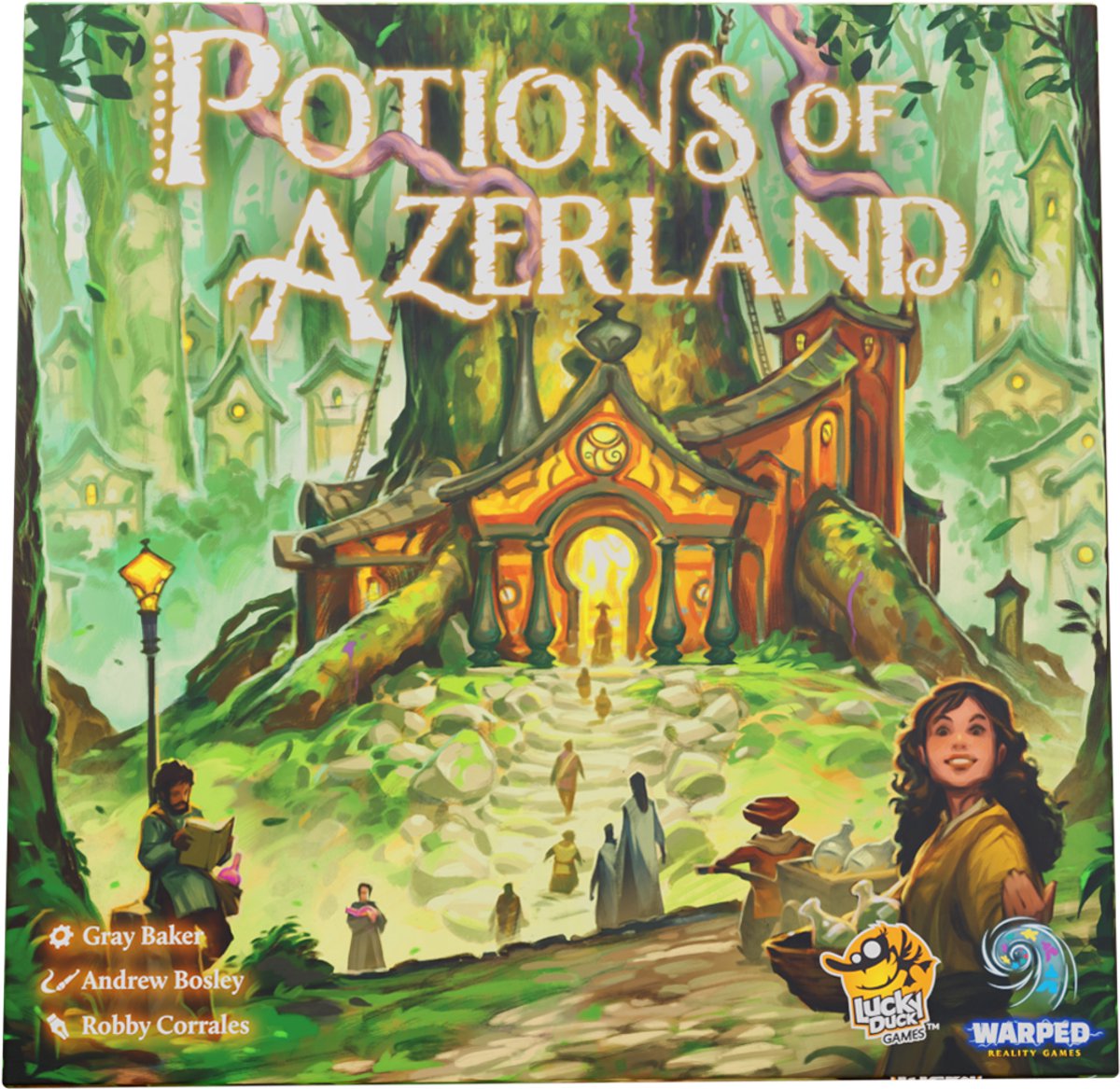 Lucky Duck Games Potions of Azerland - Bordspel - Strategiespel - Engelstalig