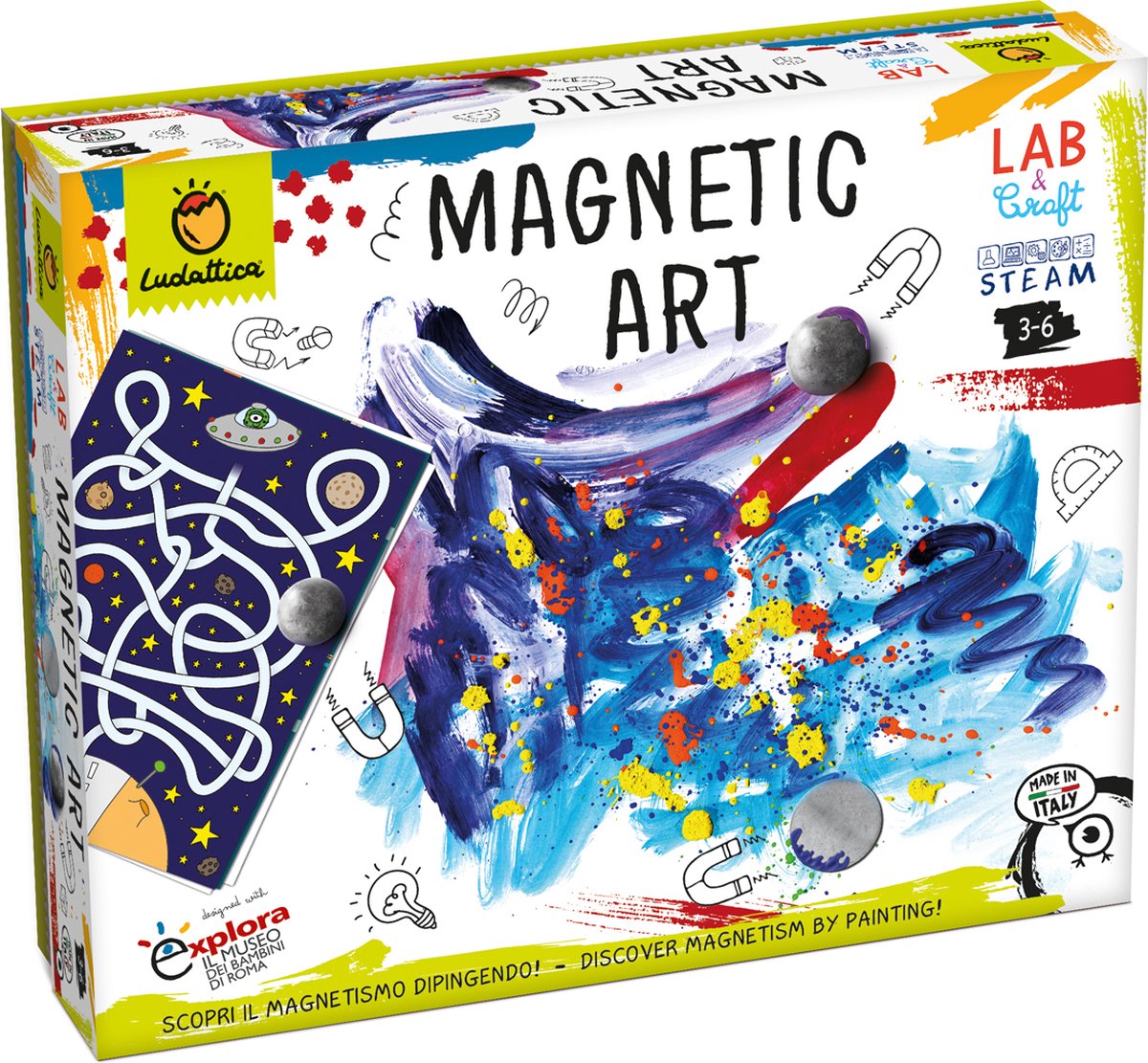 Ludattica - Crea - Schilderen met magneten - 4+