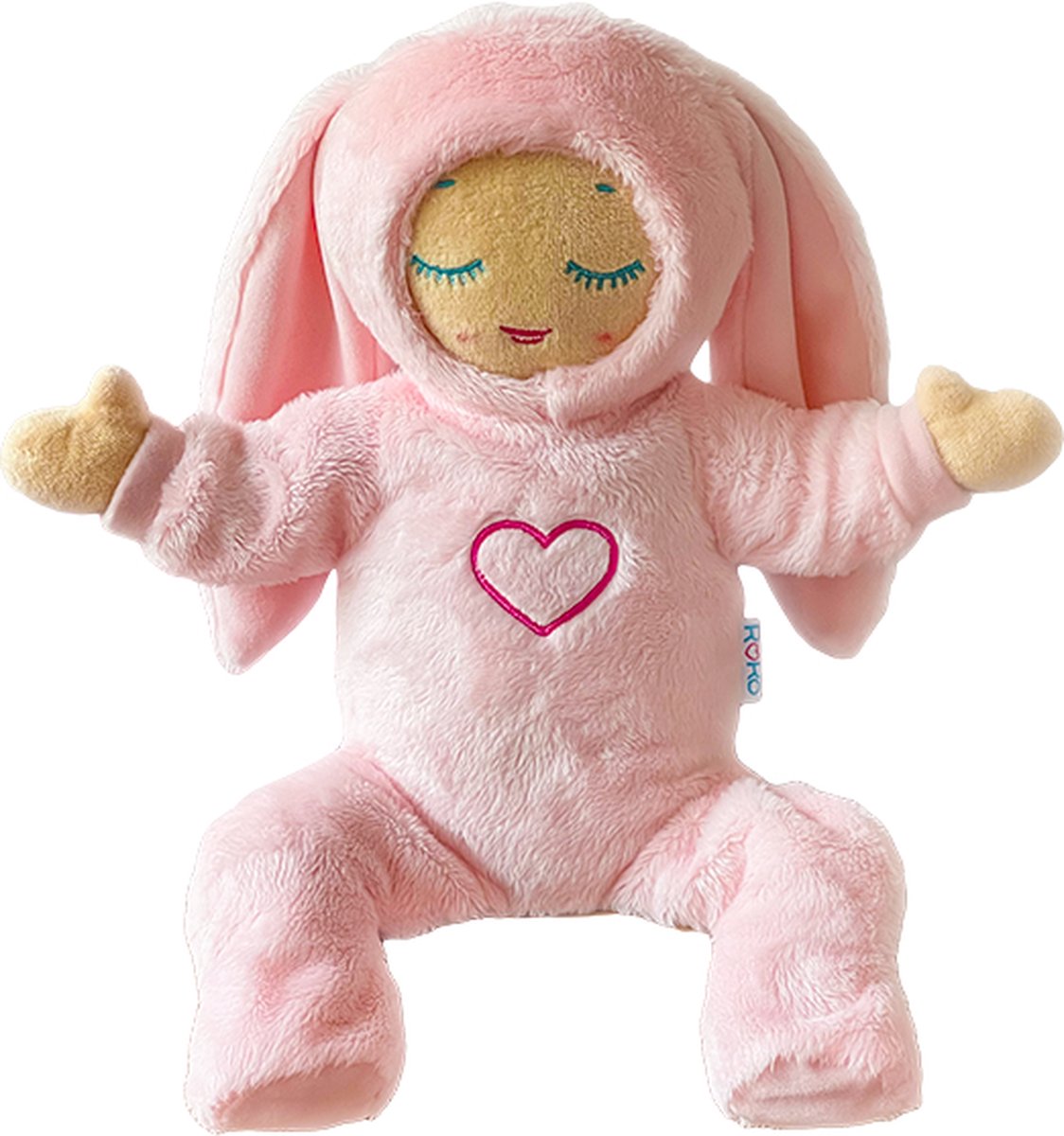 Lulla Doll pyjama fluffy Bunny - Pink