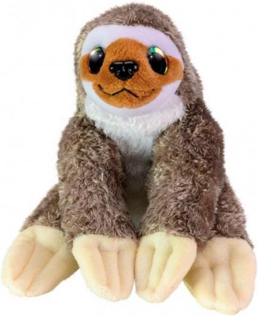 knuffel Sloth Coffe junior 15 cm pluche bruin
