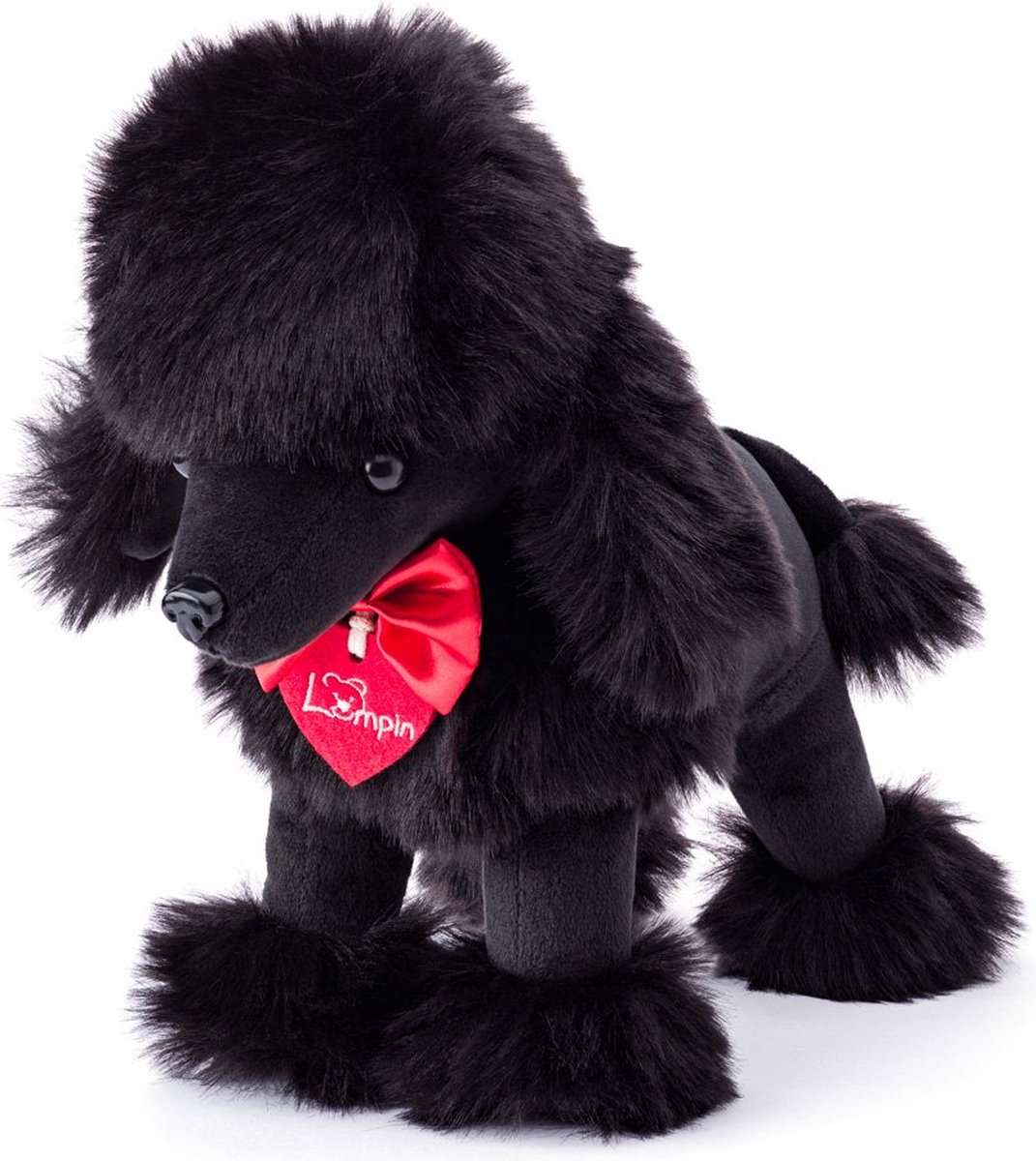 Lumpin Poedel zwart Charlie 25 cm 94179.