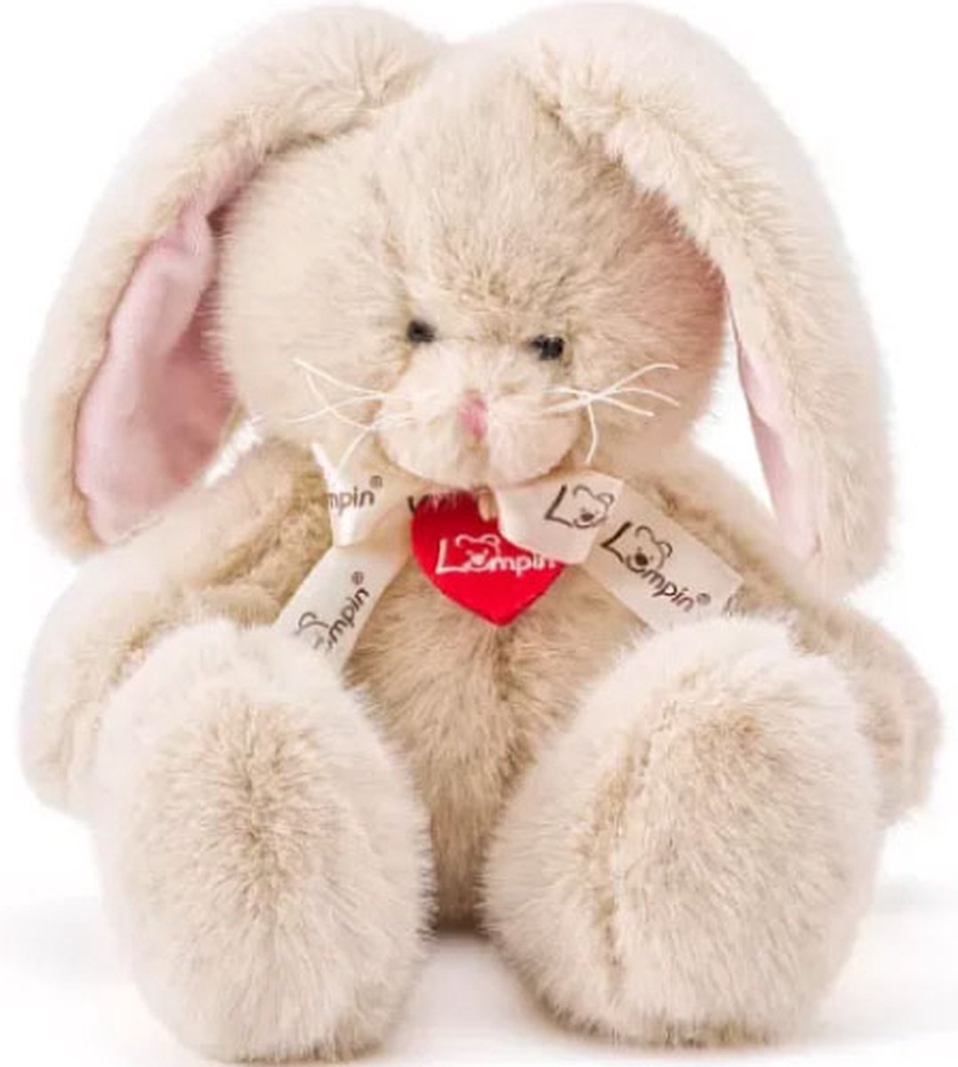 Lumpin knuffel konijn Cremy 36 cm - pluche speelgoed konijn.