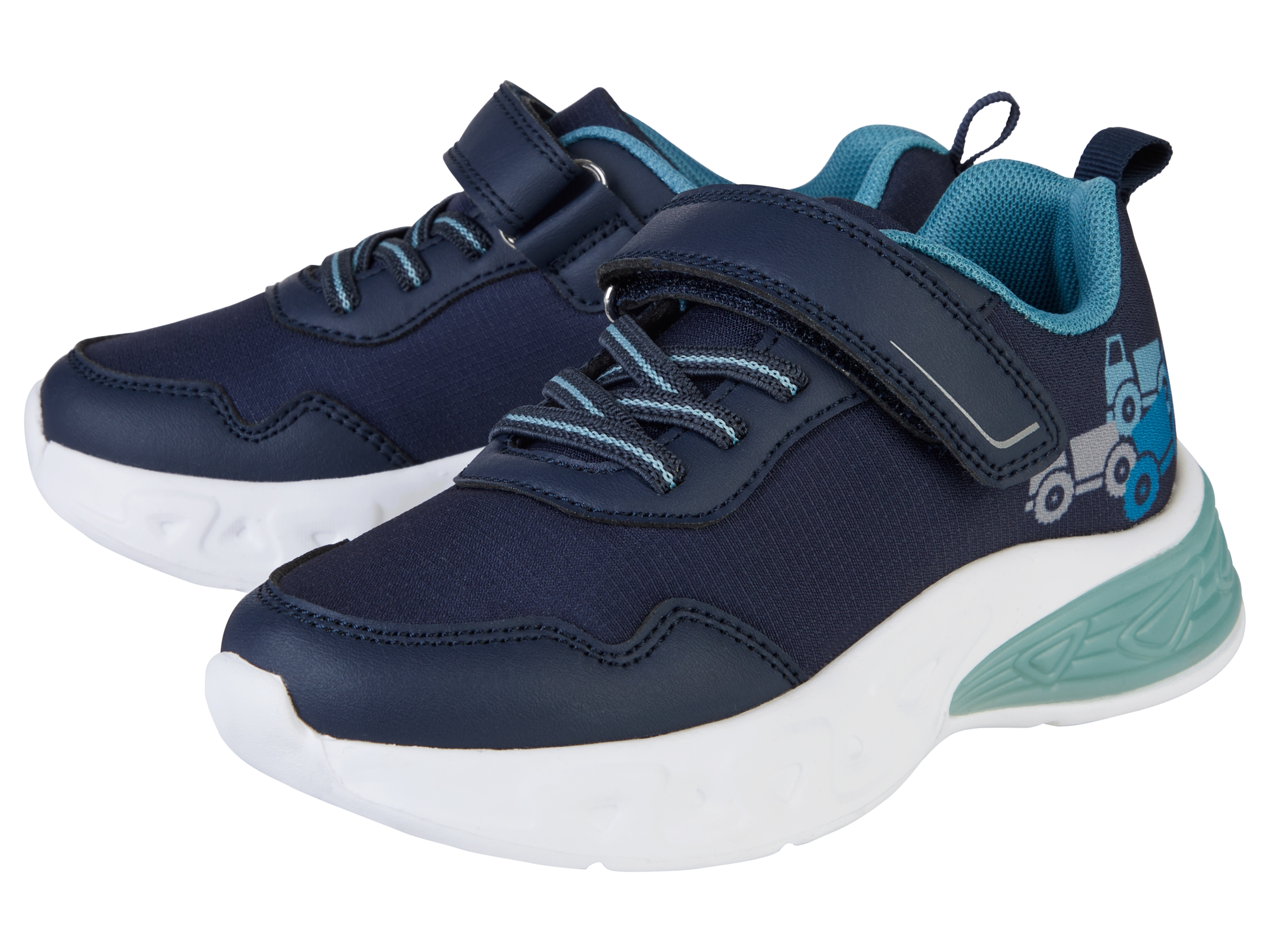 lupilu Kinder schoenen met licht (Marineblauw, 28)