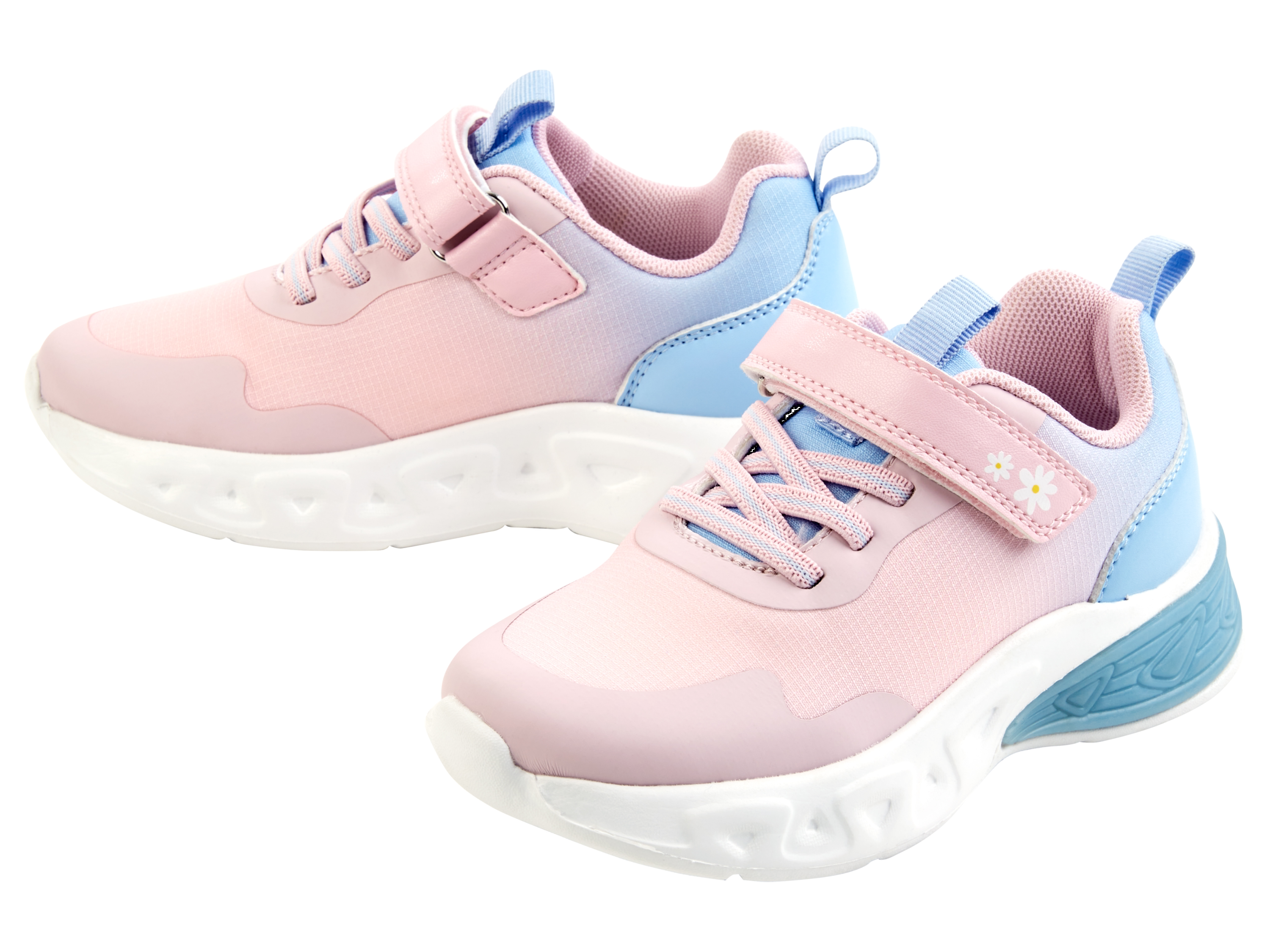 lupilu Kinder schoenen met licht (roze/blauw, 25)