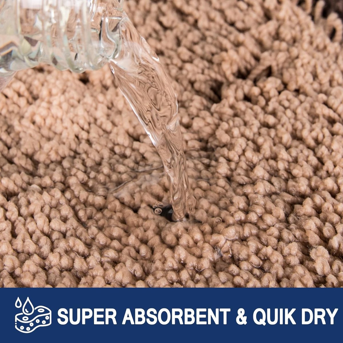 Luvetrex ® Absorberende Deurmat voor Binnen met Antislip en Gemakkelijk Onderhoud 178x80