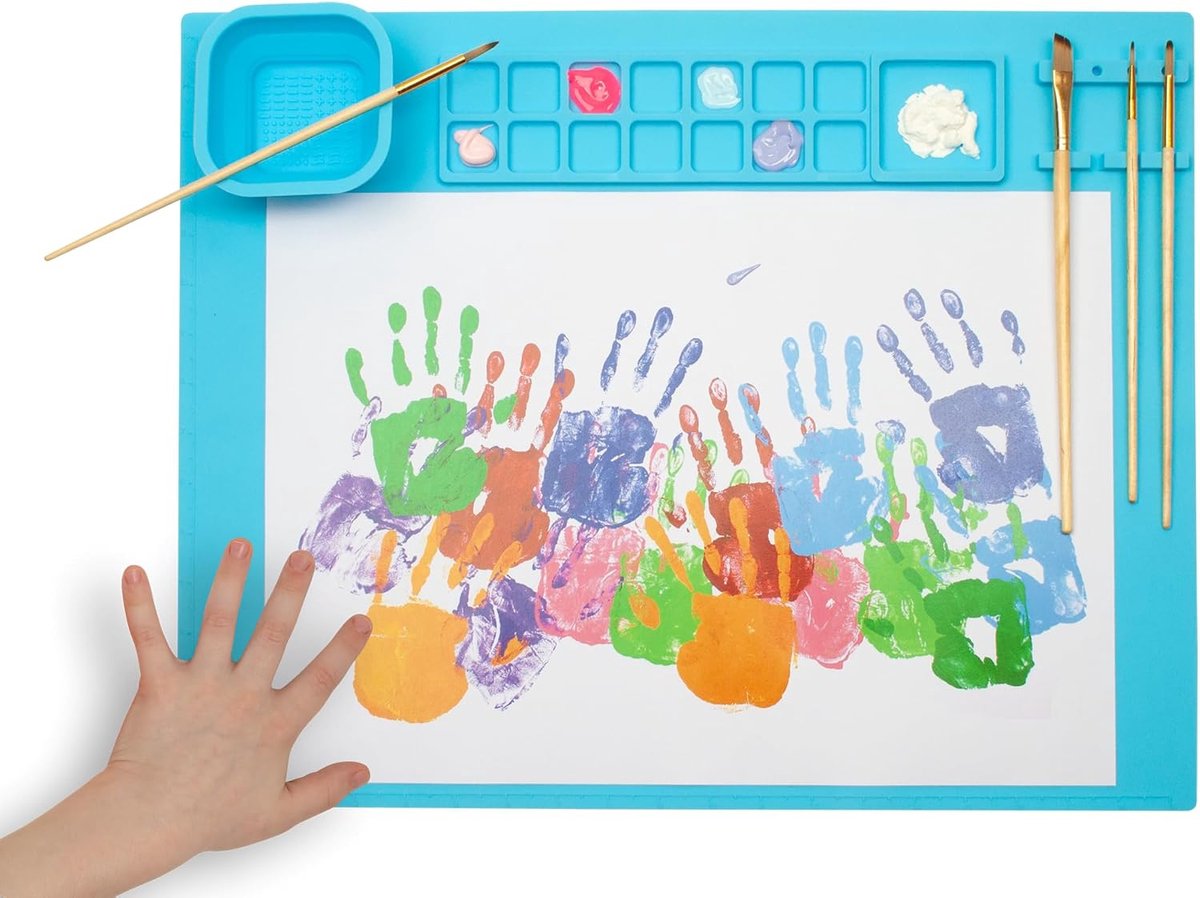   ® Multifunctionele Siliconen Schildermat voor Creatieve Projecten tot DIN A3 Formaat