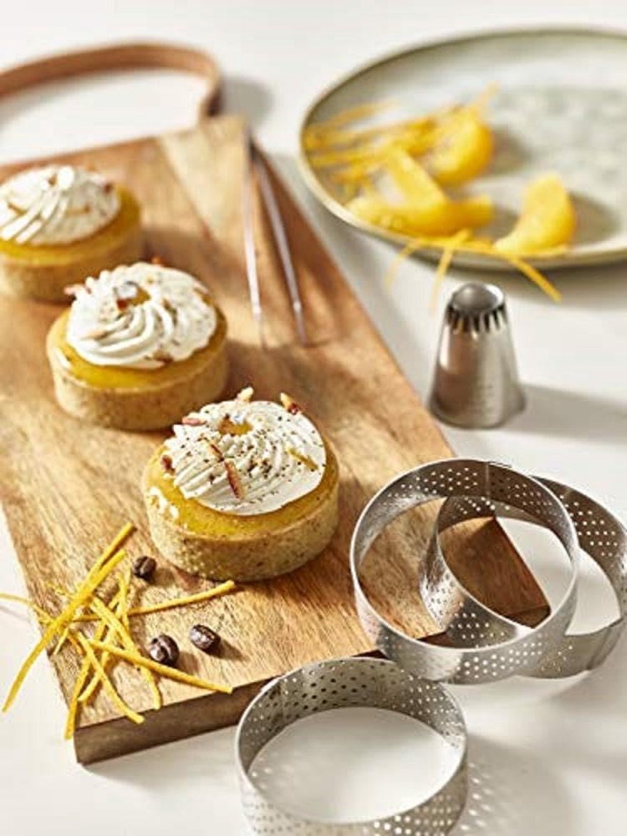 Luvetrex ® Professionele Perforatierand voor Patisserie met Diameter van 85 cm voor Perfecte Bakresultaten