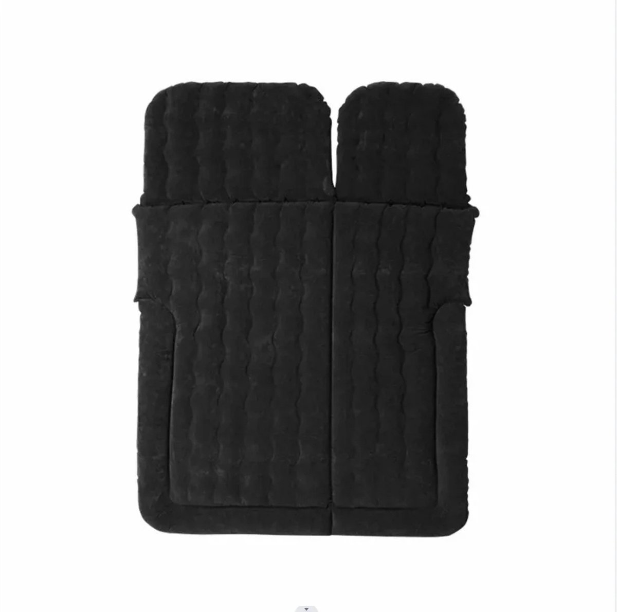 Luvlea Auto luchtbed - Voor in de auto - 2 persoons - Matras - Luchtbedden - Opblaasbaar bed - Luchtbedden - Zwart - 175x130cm