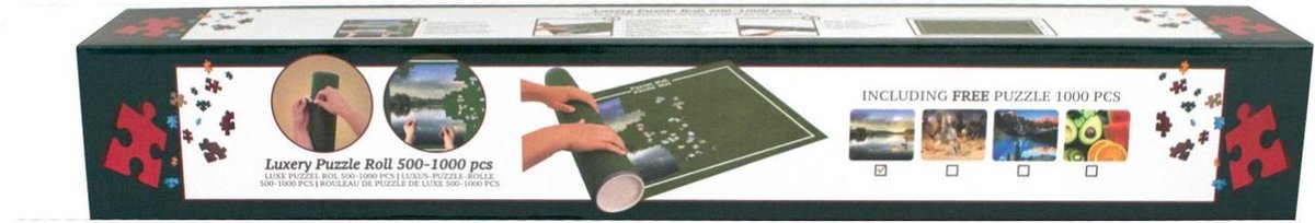 puzzle roll 500-1000 pcs / puzzels / voor 500 tot 1000 stukjes / puzzel opbergen