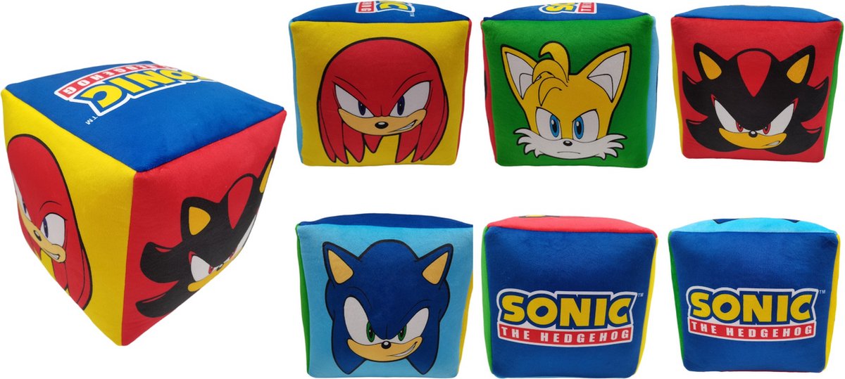 Sonic Kussen Gevormd